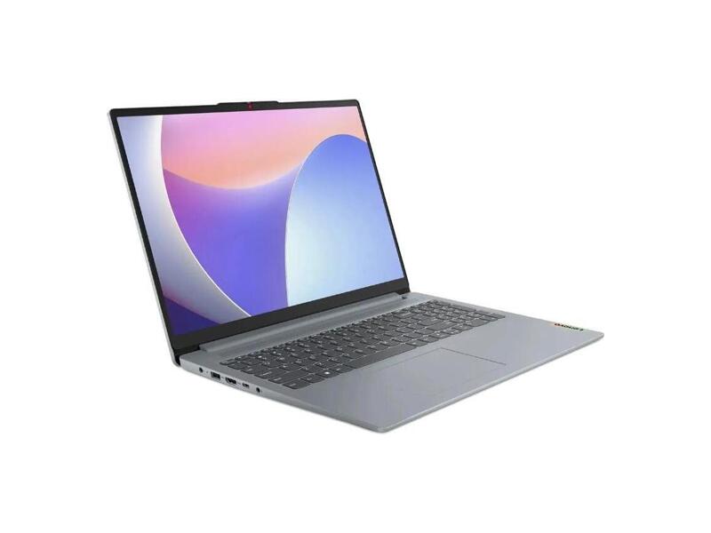 82X7004BPS  Ноутбук Lenovo IdeaPad Slim 3 15IRU8 Core i3 1305U 8Gb SSD256Gb Intel UHD Graphics 15.6'' TN FHD (1920x1080) noOS grey WiFi BT Cam