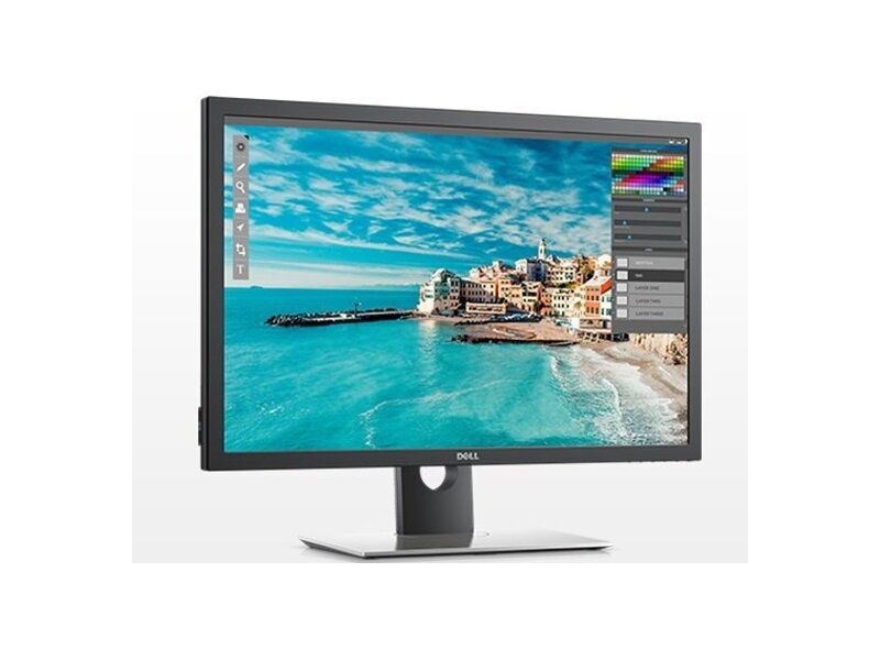 3017-4879  Монитор DELL 30'' UP3017 PremierColour wide, IPS, 2560x1600, 6ms, 350cd/ m2, 1000:1, 178/ 178, Height adjustable, Tilt, Swivel, 2xHDMI, DP, MiniDP, Audio DC-out, 6-in-1 card reader, 4 USB 3.0,   Black, 3 Y
