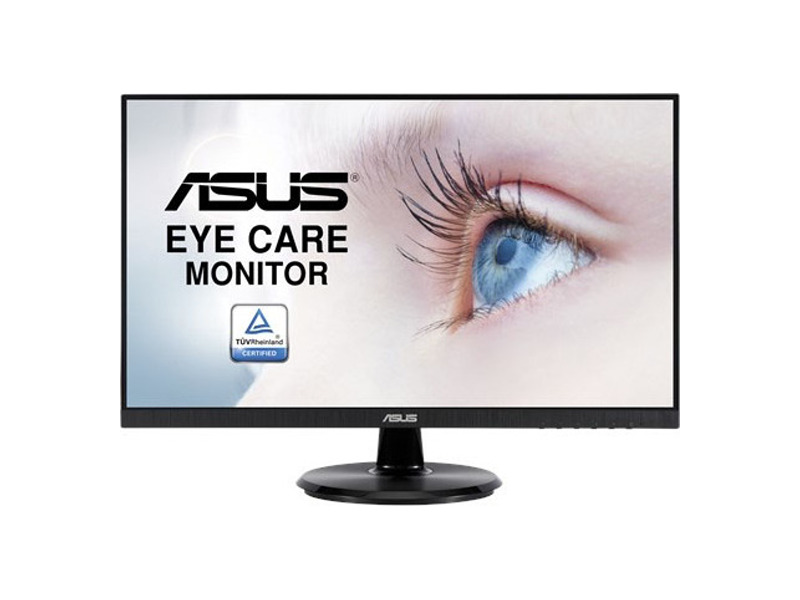 VA24DQ  Монитор ASUS 23.8'' VA24DQ IPS LED, 1920x1080, 5ms, 250 cd/ m, 178°/ 178°, 100M:1, D-Sub, HDMI, DisplayPort, 75Hz, колонки, FreeSync, Eye Care, GamePlus Tec., Tilt, VESA, Black, 90LM0543-B01370 2