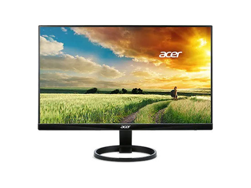 UM.QR0EE.026  Монитор Acer 23.8'' R240HYbidx IPS, 1920x1080, 4ms, 178°/ 178°, 250nits, VGA + DVI+HDMI +Колонки 1, 5Wx2, 1000:1, Black