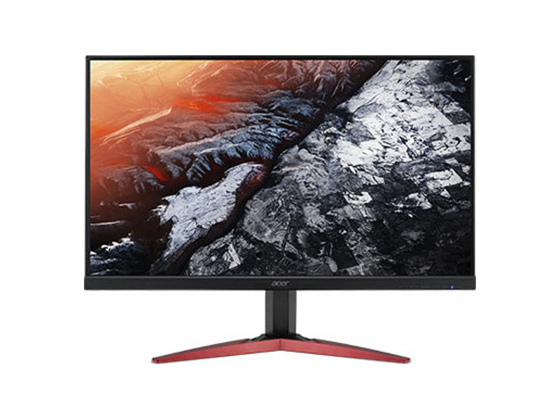 UM.HX1EE.P01  Монитор Acer 27'' KG271Pbmidpx (16:9)/ TN+Film(LED)/ ZF/ 1920x1080/ 144Hz (165Hz Overclock)/ 1ms (G2G)ms/ 400nits/ 1000:1/ DVI (Dual Link)+HDMI+DP(1.2)+Audio in/ out/ 2Wx2/ DP/ HDMI FreeSync/ Black with red stripes on foot