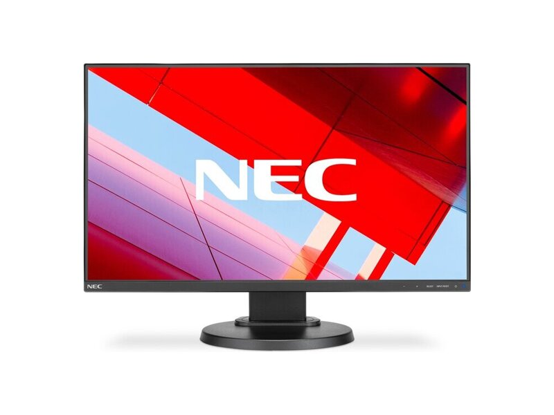60004990  Монитор NEC 24'' MultiSync E242N LCD with LED backlight, 1920x1080, DisplayPort, HDMI, VGA, USB 3.1, black, 110 mm height adjustable