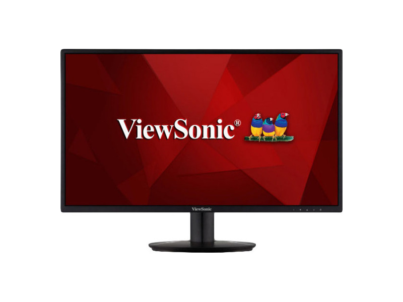 VA2718-SH  Монитор ViewSonic 27'' [16:9] 1920х1080(FHD) IPS, LCD, nonGLARE, 300cd/ m2, H178°/ V178°, 1000:1, 50M:1, 16.7M, 5ms, VGA, HDMI, Tilt, 3Y, Black