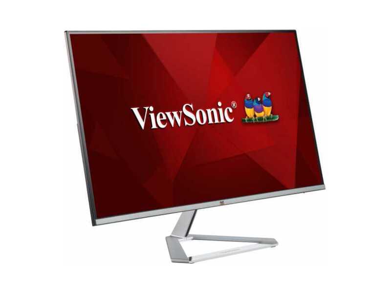 VX2476-SMH  Монитор ViewSonic 23.8'' [16:9] 1920х1080(FHD) IPS, LCD, nonGLARE, 250cd/ m2, H178°/ V178°, 1000:1, 80M:1, 16.7M, 4ms, VGA, 2xHDMI, Tilt, 3Y, Black