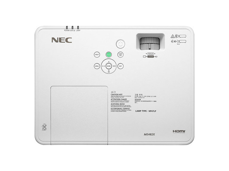 ME402X  Проектор NEC ME402X 3LCD, XGA (1024 x 768), 4000Lm, 16000:1, 4:3, 2хHDMI, 3, 2 kg NEW 2