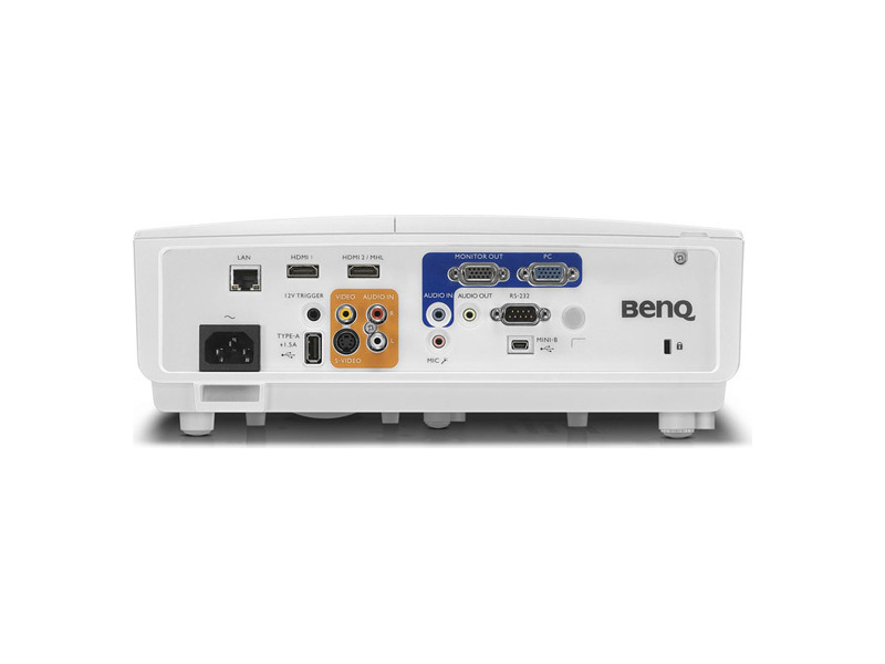 9H.JGJ77.25E  Проектор BenQ SH753+ DLP, FHD (1920x1080), 5000 AL, 1.5X, TR 1.39-2.09, HDMIx2/ MHLx1, VGA, LAN control, USB Power, White 1
