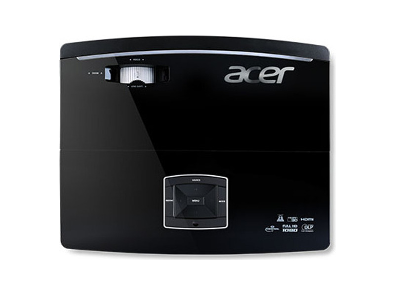 MR.JMG11.001  Проектор Acer P6500 DLP 3D, FHD 1080p (1920x1080), 5000Lm, 20000:1, HDMI, RJ45, V Lens shift, LumiSense+, Bag, 4.5Kg, EUR, / UK Power EMEA 1