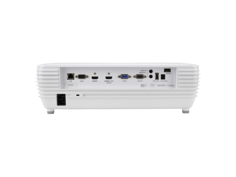 MR.JPC11.001  Проектор Acer H7850 DLP, 4K UHD (3840 x 2160), 3000Lm, 1000000:1, HDMI, HDR, Rec 2020, V-LS, Bag, 5.3kg 1
