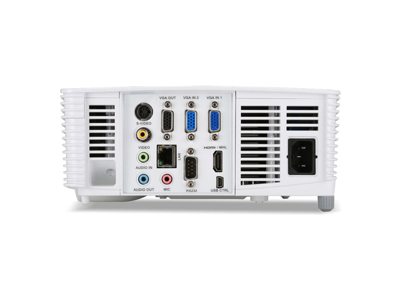 MR.JQG11.001  Проектор Acer S1286Hn DLP 3D, XGA (1024x768), 3500Lm, 20000:1, HDMI, RJ45, short throw 0.6, 2.7kg 1