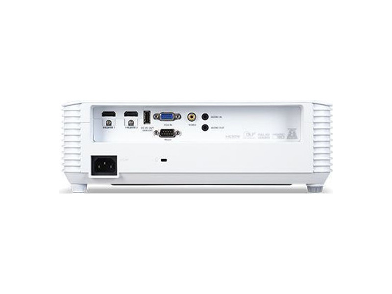 MR.JT011.003  Проектор Acer X1527H DLP 3D, 1080p, 4000Lm, 10000/ 1, HDMI, 2.9Kg, EURO Power EMEA 1