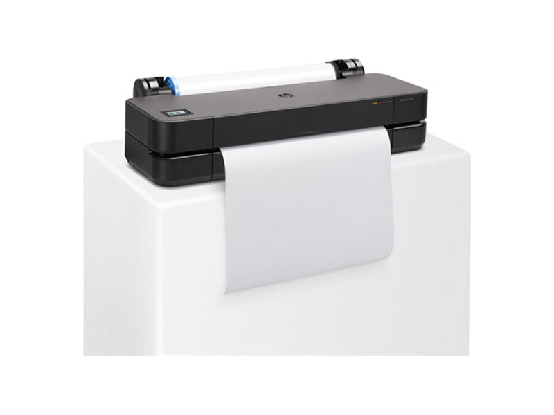 5HB07A#B19  Плоттер HP DesignJet T230 (24'', 4color, 2400x1200dpi, 516Mb, 35spp (A1), USB / GigEth / Wi-Fi, rollfeed, sheetfeed, autocutter) 1