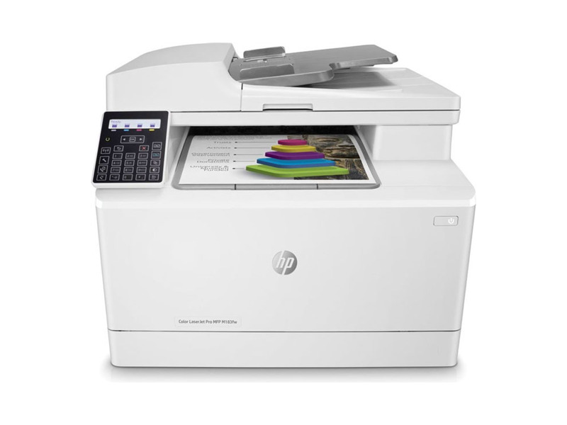 7KW56A#B19  МФУ HP Color LaserJet Pro MFP M181fw (p/ c/ s, A4, 16 ppm, 600 dpi, 800 MHz, 256 Mb, tray 150 pages, ADF, USB+Ethernet+WiFi, Duty cycle 30000 pages