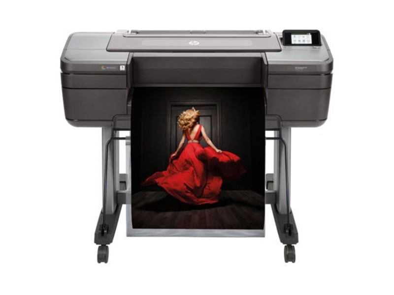 W3Z71A#B19  Плоттер HP DesignJet Z9+ PS (24'', 9 colors, pigment ink, 2400x1200dpi, 128 Gb(virtual), 500 Gb HDD, GigEth/ host USB type-A, stand, single sheet and roll feed, autocutter, PS)