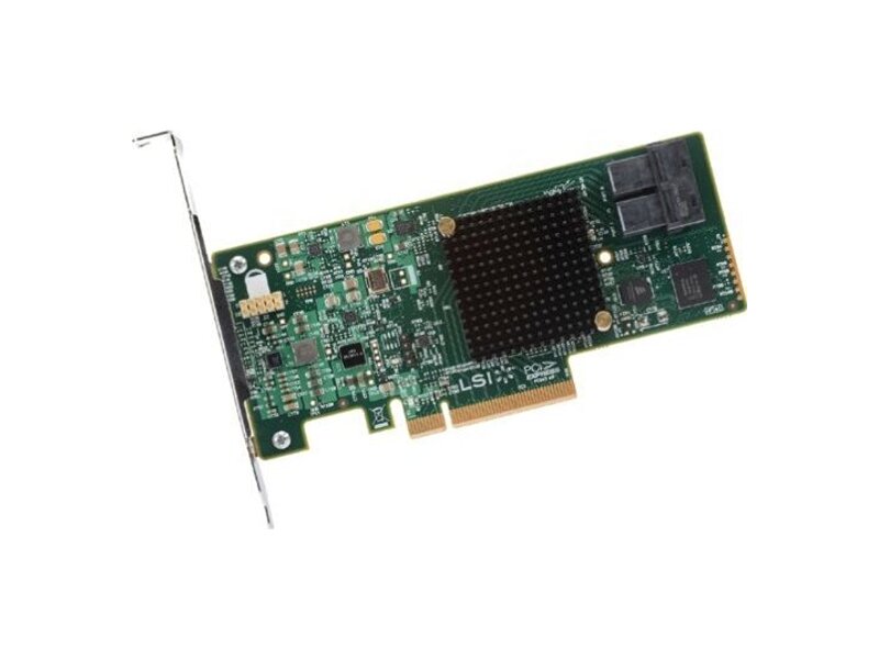 05-26106-00  LSI MegaRAID SAS 9341-8i 8 int ports 2xSFF8643 PCI Express 3.0 x8 SAS/ SATA 12G RAID 0, 1, 5, 10