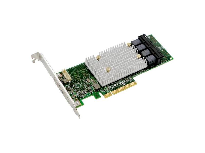 2295000-R  Adaptec SmartRAID 3154-16i 16 int ports 4xSFF8643 PCI Express 3.0 x8 SAS/ SATA 12G RAID 0, 1, 5, 6, 50, 60, 1ADM, 10ADM 4G 1