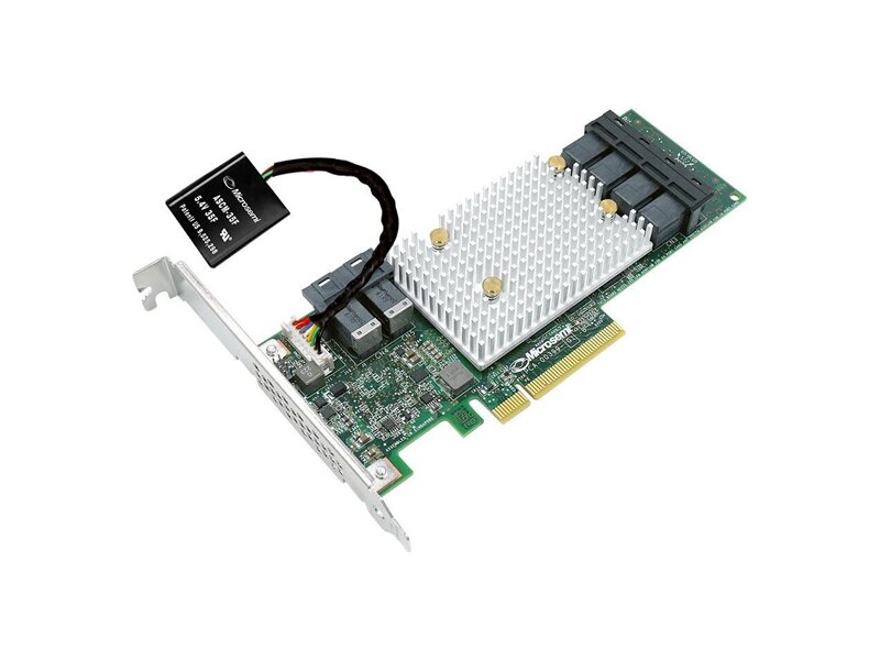 2290200-R  Adaptec SmartRAID 3152-8i 8 int ports 2xSFF8643 PCI Express 3.0 x8 SAS/ SATA 12G RAID 0, 1, 5, 6, 50, 60, 1ADM, 10ADM 2G