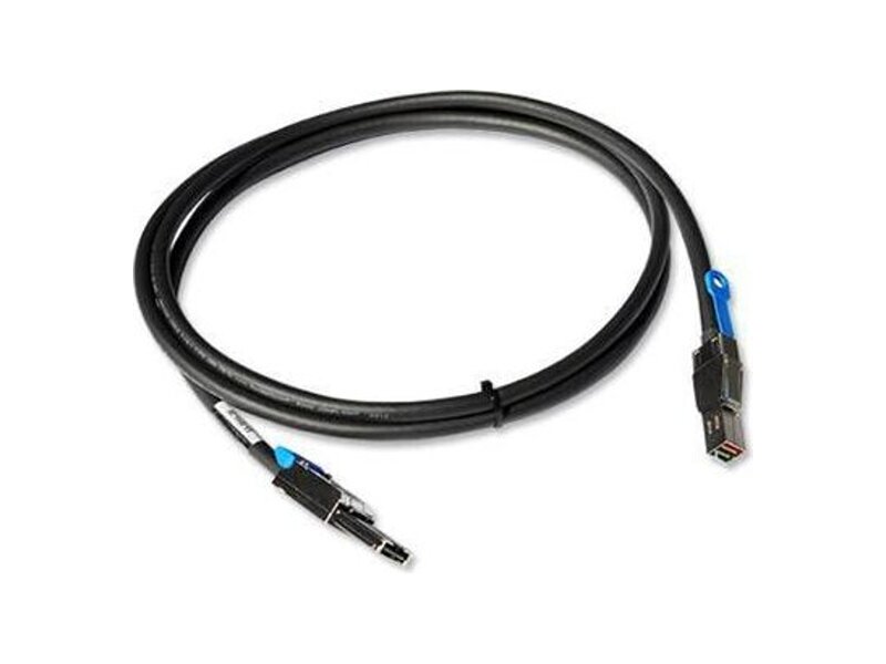 LSI00337  Кабель CBL-SFF8644-8088-20M, 2m Кабель SAS, длина 2м, наконечники: SFF8644(контроллер)-SFF8088(внеш.устройство)