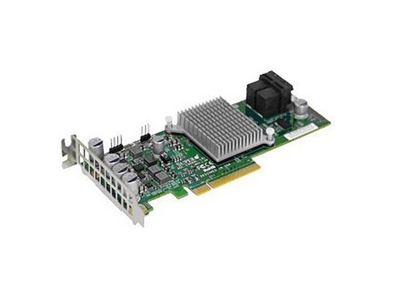 AOC-S3008L-L8I  Supermicro AOC-S3008L-L8I SAS3008 8 int ports PCI Express 3.0 x8 SAS 12G RAID 0, 1, 10 up to 63 devices