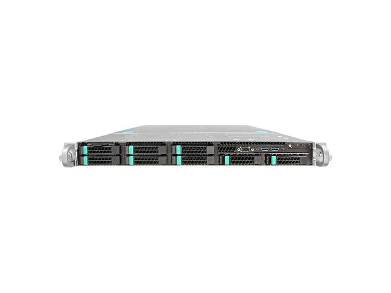 R1208WTTGSR  Intel Server System R1208WTTGSR (Rack 1U, 2xE5-2600V3/ V4, 24xDDR4 RDIMM, 8x2.5'' HDD HotSwap, 8xSATA ports, 2x10Gb Intel X540 LAN, 1+0 750W, 2xHeatsink)