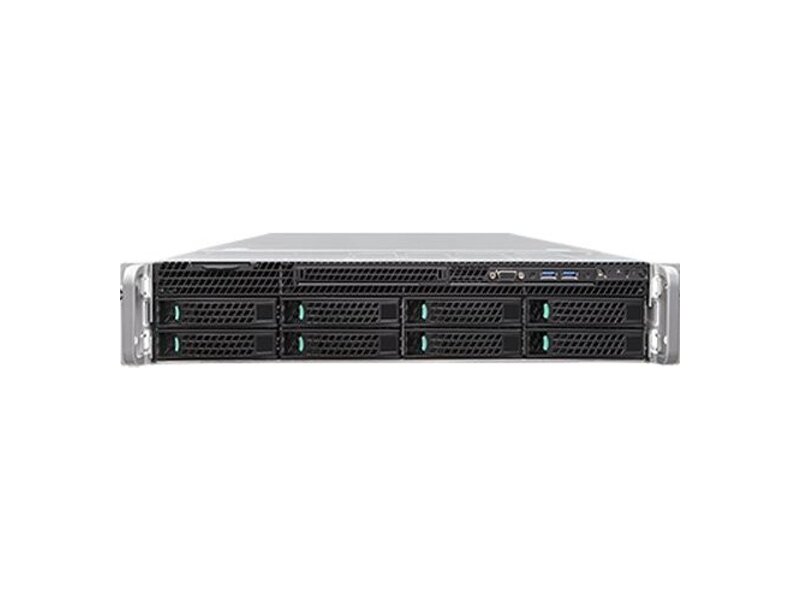 R2308WTTYSR  Intel Server System R2308WTTYS (Rack 2U, 2xE5-2600v3 & E5-2600v4 Support, 24xDDR4 RDIMM, 8x3.5'' HDD HotSwap, 8xSATA ports, 2x10Gb Intel X540 LAN, 1+0 1100W, 2xHeatsink)