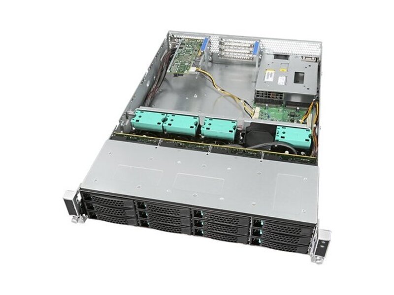 JBOD2312S3SP  Intel Storage System JBOD2312S3SP (2U, 12x 3.5'' 12Gbit/ s drives, single expander, hot-swap redundant fans, 1x 460W HS redundant PSU, no rack rails )