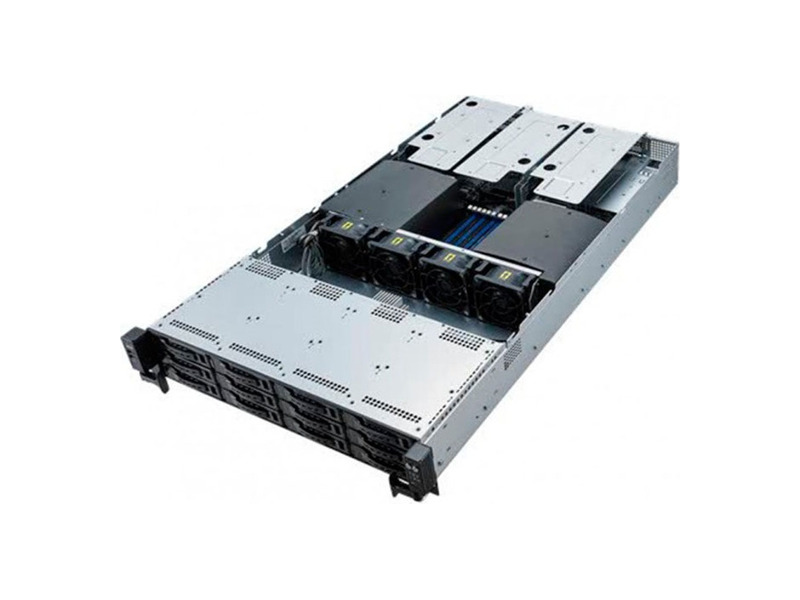 90SF0081-M00560  ASUS Server RS720-E9-RS12-E, 2U, 2xLGA3647, C621, 24x DDR4, 12x 2.5''/ 3.5'' SATA, 2x M.2, 8xPCIE, OCP, 2xGE, 800W