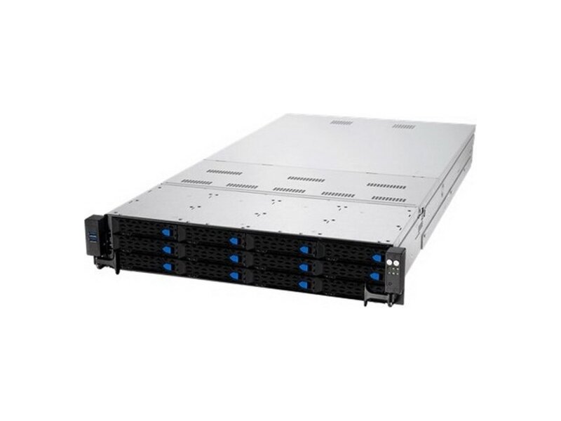 90SF00Z3-M00920  ASUS Server RS720-E10-RS12 Rack 2U, 2xLGA 4189, RDIMM/ LR-DIMM/ 3DS(24/ 2933MHz/ 12TB), 12xHDD LFF/ SFF SAS/ SATA or (8xNVMe+4xSAS/ SATA), 2x10GbE, soft RAID, 8xPCi+1xOCP, 2x1600W, ASMB10-iKVM