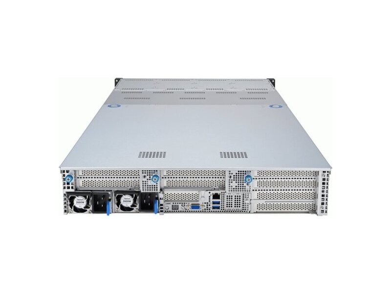 90SF02E1-M002L0  ASUS Server RS720A-E12-RS24U AMD EPYC 9004 dual-processor 2U server 24 DIMM, 24 NVMe, nine PCIe® 5.0 slots, two M.2, OCP 3.0, three dual-slot GPUs, and ASUS ASMB11-iKVM 3