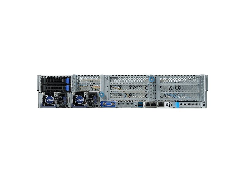 6NR282Z91MR-00  Gigabyte Rack Server R282-Z91 Dual AMD EPYC 7002, 32 x DIMMs, 2 x 1Gb/ s LAN, Onboard 12Gb/ s SAS expander, 24 x 2.5'' SATA/ SAS HDD/ SSD in front, 2 x 2.5'' SATA/ SAS HDD/ SSD in rear, Ultra-Fast M.2 with PCIe Gen3 x4, 8 x PCIe Gen4 x16 and x8, 1600W 80 Pl 1