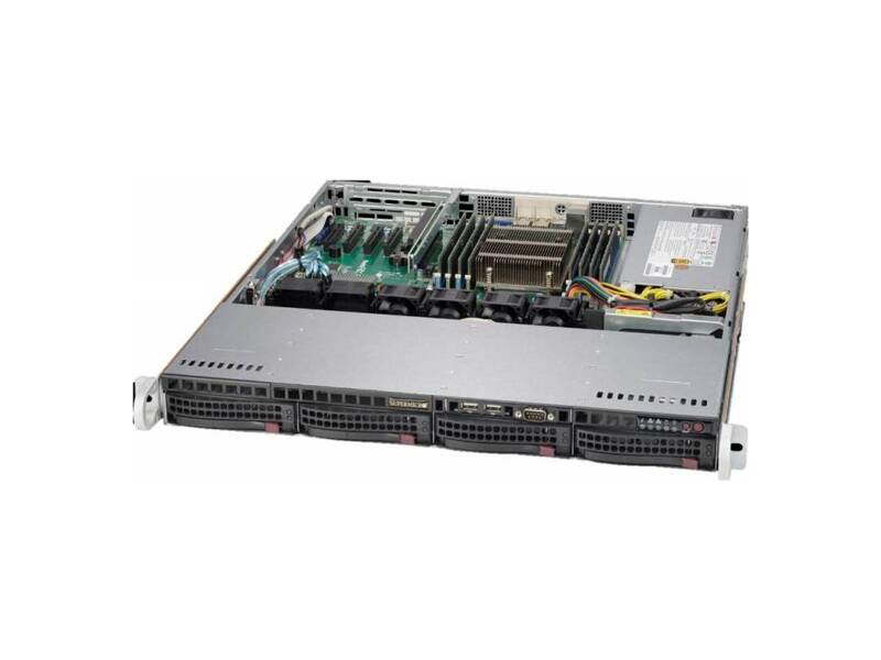 SYS-5018R-M  Supermicro SuperServer 1U 5018R-M no CPU(1) E5-2600/ 1600v3/ v4/ no DIMM(8)/ on board C612 RAID 0/ 1/ 10/ no HDD(4)/ 2xGE/ 1xPCIEx16/ 1x350W