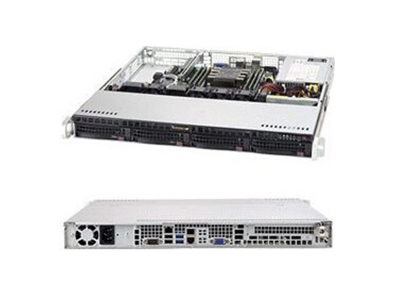 SYS-5019P-M  Supermicro SuperServer 1U 5019P-M noCPU(1) Scalable/ TDP 70-165W/ no DIMM(6)/ on board C621 RAID 0/ 1/ 5/ 10/ no HDD(4)/ 2xGE/ 1xPCIEx16/ 1x350W