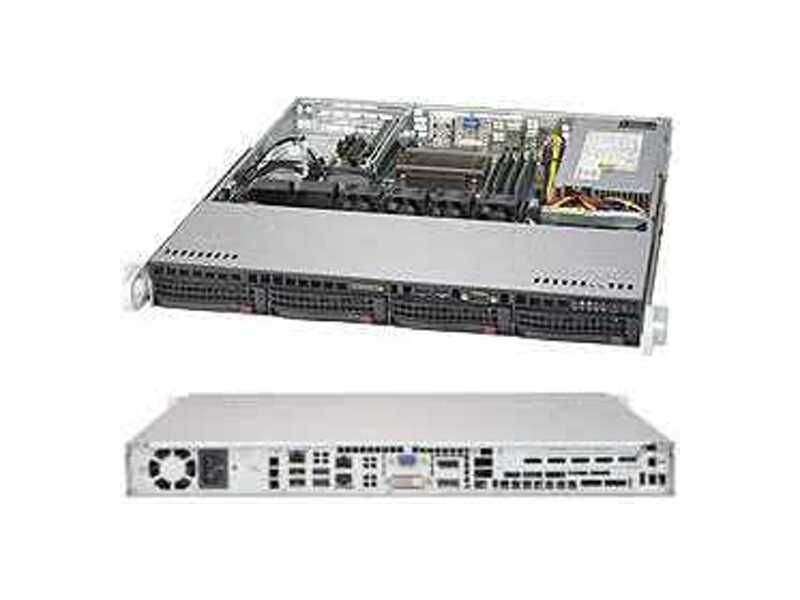 SYS-5019S-M2  Supermicro SuperServer 1U 5019S-M2 no CPU(1) E3-1200v6/ v5, 7th/ 6thGenCorei3, Pent, Cel/ no DIMM(4)/ on board C236 RAID 0/ 1/ 5/ 10/ no HDD(4)/ 2xGE/ 1xPCIEx16/ 1x350W Platinum