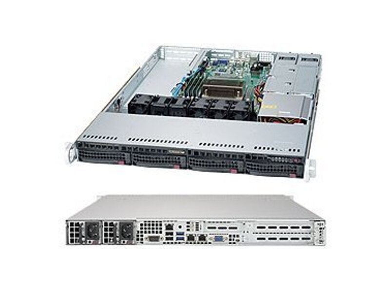 SYS-5019S-WR  Supermicro SuperServer 1U 5019S-WR no CPU(1) E3-1200v6/ v5, 7th/ 6thGenCorei3/ no DIMM(4)/ on board C236 RAID 0/ 1/ 5/ 10/ no HDD(4)/ 2xGE/ 2xPCIEx8, 1xPCIEx4, 1xM.2 connector/ 2xR500W Platinum 1