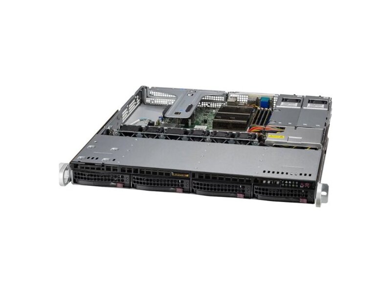 SYS-510T-MR  Supermicro SuperServer 1U UP X12STH-SYS, CSE-813MF2TQ-R407RCBP, HF, RoHS