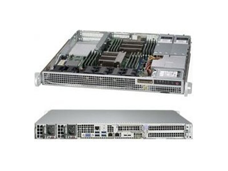 SYS-1028R-WMR  Supermicro Superserver 1U 1028R-WMR no CPU(2) E5-2600v3/ v4/ no DIMM(16)/ on board C612 RAID 0/ 1/ 5/ 10/ no HDD(2)/ 2xGE/ 2xPCIEx16/ 2x400W