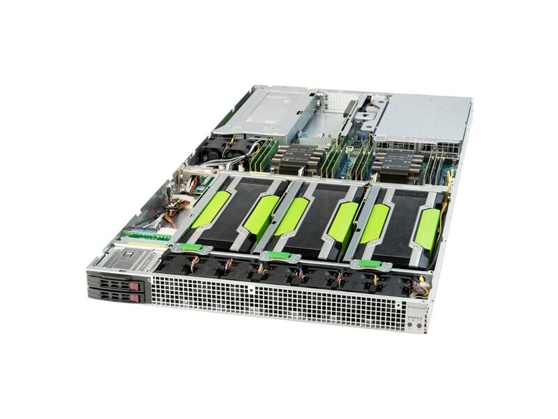 SYS-1029GQ-TRT  Supermicro SuperServer 1U 1029GQ-TRT Dual Skt Xeon Scalable/ 12x DIMM/ on board C621 SATA3 RAID 0, 1, 5, 10/ 2x 2.5'' Hot-swap SAS/ SATA/ 2x 10GBase-T LAN/ 4 PCI-E 3.0 x16 (FHFL), 2 PCI-E 3.0 x16 (LP)/ R2000W