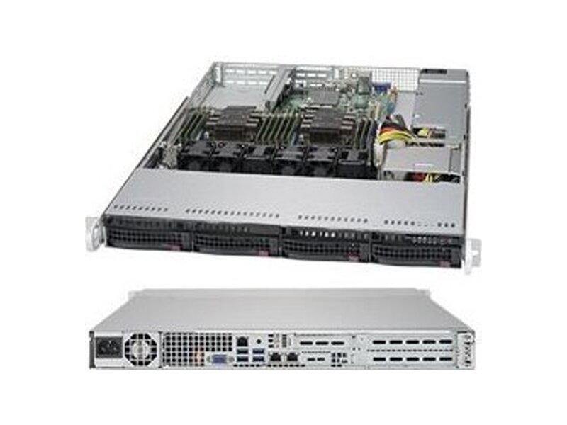 SYS-6019P-WT  Supermicro SuperServer 1U 6019P-WT no CPU(2) Scalable/ TDP 70-165W/ no DIMM(12)/ on board C621 RAID 0/ 1/ 5/ 10/ no HDD(4)/ 2xGE/ 2xPCIEx16, 1xPCIEx8, 1xPCIEx16, 1xPCIExM2/ 1x600W