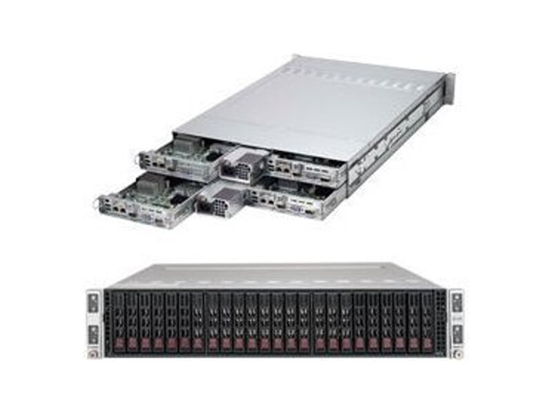 SYS-2028TR-H72R  Supermicro SuperServer 2U 2028TR-H72R Dual Skt Xeon E5-2600v4/ v3/ 8x DIMM/ on board C612 SAS2 RAID 0, 1, 5, 6, 10, 50, SATA3 RAID 0, 1/ 6x 2.5'' Hot-swap SAS2/ SATA3/ Dual port GbE LAN/ 1x PCI-E 3.0 x16 LP/ R1600W