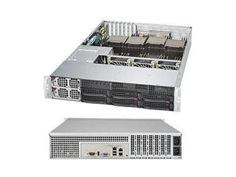 SYS-8028B-TR4F  Supermicro SuperServer 2U 8028B-TR4F, Quad Skt Xeon E7-8800v4/ v3, E7-4800v4/ v3, 32x DIMM, on board C602J, 6x 3.5'' Hot-swap, Dual port GbE LAN, 2 PCIE 3.0 x16 LP, 2x PCI-E 3.0 x16 LP, R1400W