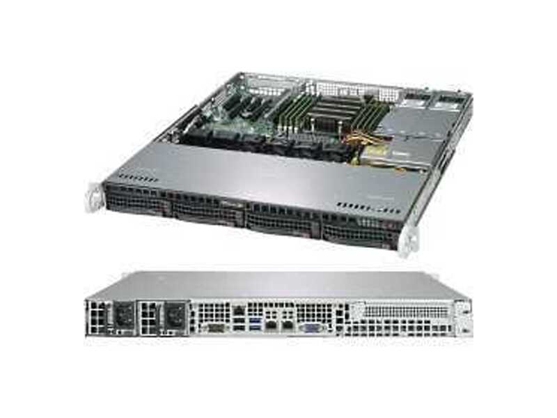AS -1013S-MTR  Supermicro A+ Server 1U 1013S-MTR Single AMD EPYC, 8 DIMM, H11SSL-I-P, 2x 1GbE LAN, 1 PCI-E 3.0 x16 (FH/ HL), R400W, 813MFTS-R407CBP