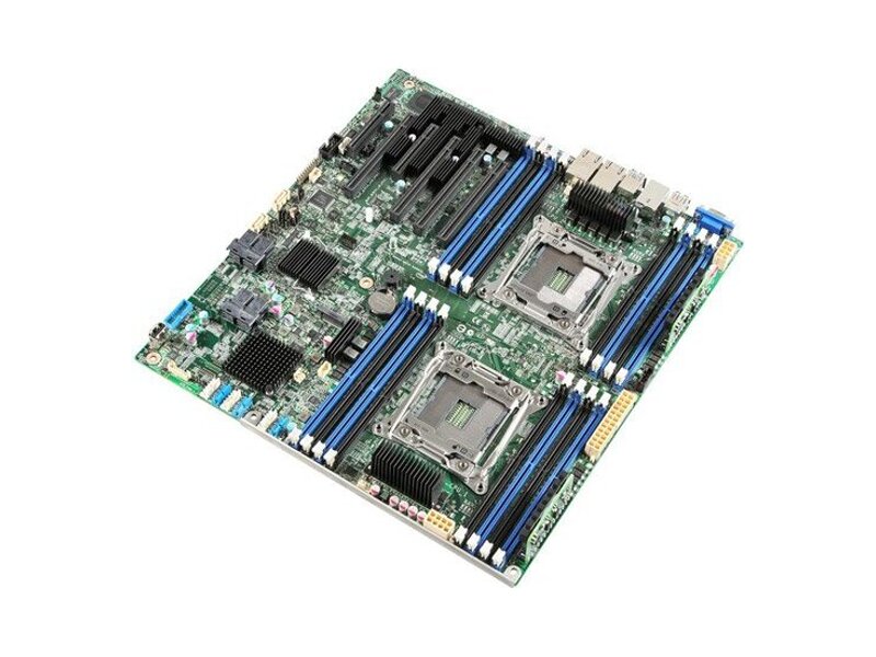 DBS2600CW2SR  Intel Server Board S2600CW2SR, Dual Socket Intel Xeon E5-2600 v3/ v4, 16 x DDR4 ECC RDIMM/ LRDIMM Up to 1TB, 2x 1GB iI350 LAN, LSI 3008 RAID, 3xPCI-E x8+2xPCI-e x16+1xPCI-E x4, 10 SATA-3 Ports, 7 USB Ports, SSI EEB 2