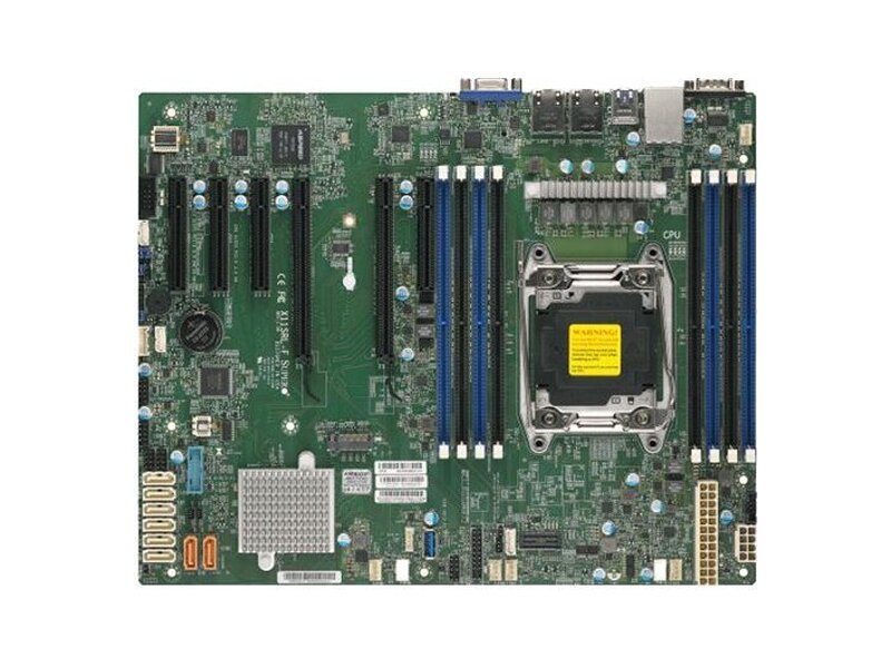 MBD-X11SRL-F  Supermicro Server motherboard MBD-X11SRL-F, Single socket, Intel C422, 8xDDR4, 8xSATA3 RAID 0, 1, 5, 10, 3 PCIE 3.0 x8, 1 PCIE 3.0 x16, 1 PCIE 3.0 x8 (in x16 slot), 1 PCIE 3.0 x4 (in x8 slot), 2xGE i210, ATX