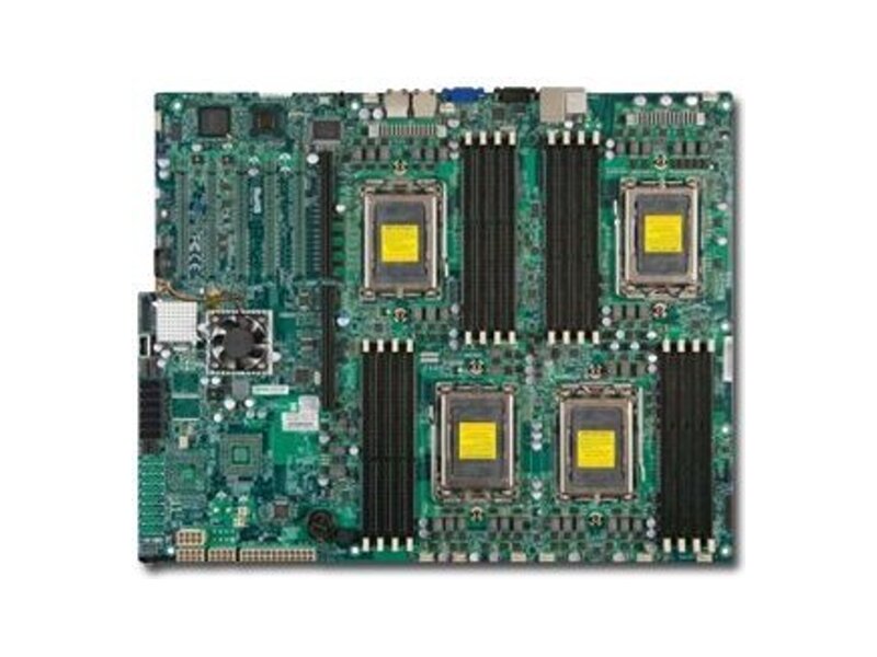 MBD-H8QGL-IF+  Supermicro Server motherboard MBD-H8QGL-IF+, 4x Socket G34 AMD SR5690, 16x DDR3 SDR, 6x SATA2 3G AMD SP5100 controller, RAID 0, 1, 10, 1 PCIE 2.0 x16, Intel 82576 Dual-Port GbE, SWTX