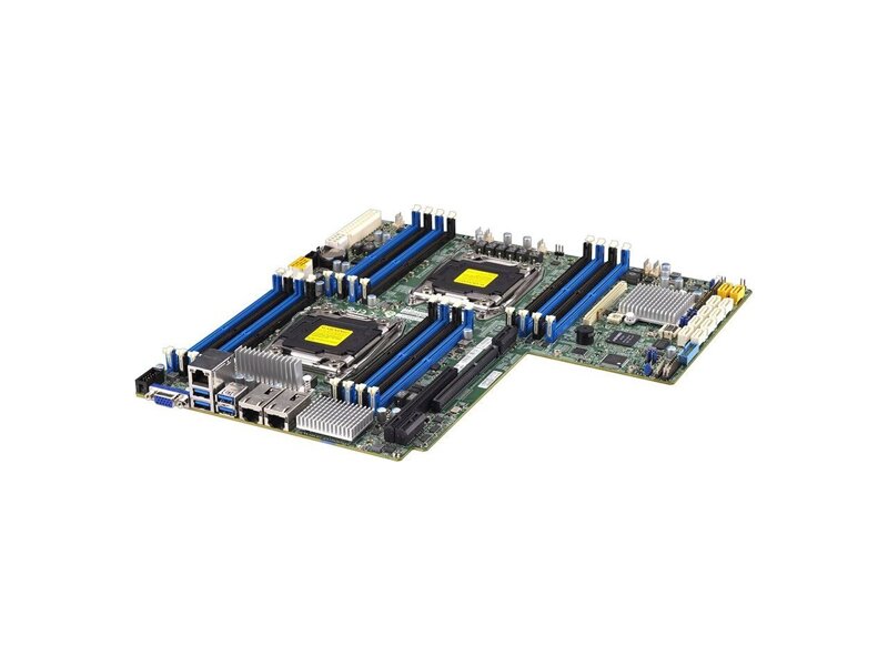 MBD-X10DRW-I  Supermicro Server motherboard MBD-X10DRW-I, Dual Socket, Intel C612, 16xDDR4, 10xSATA3 6G, 2xPCIe3.0, 2xGE i350AM2, 12.3''x13''