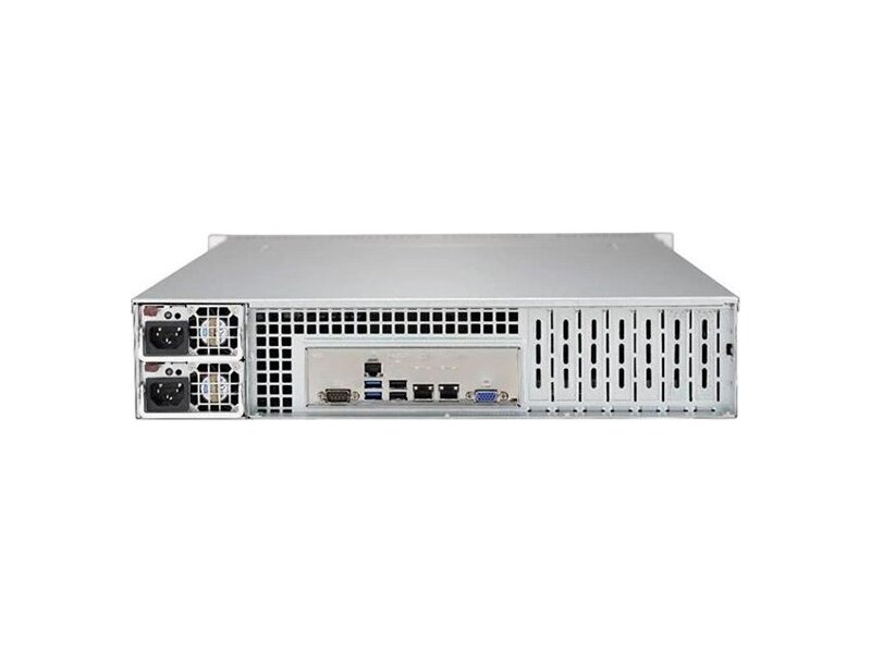 CSE-825TQC-R1K03LPB  Supermicro SuperChassis 825TQC-R1K03LPB Rack 2U, 8x 3.5'' HS SAS3/ SATA, 7xLP, 2x1000W, 13.68''x 13''/ E-ATX/ ATX 1