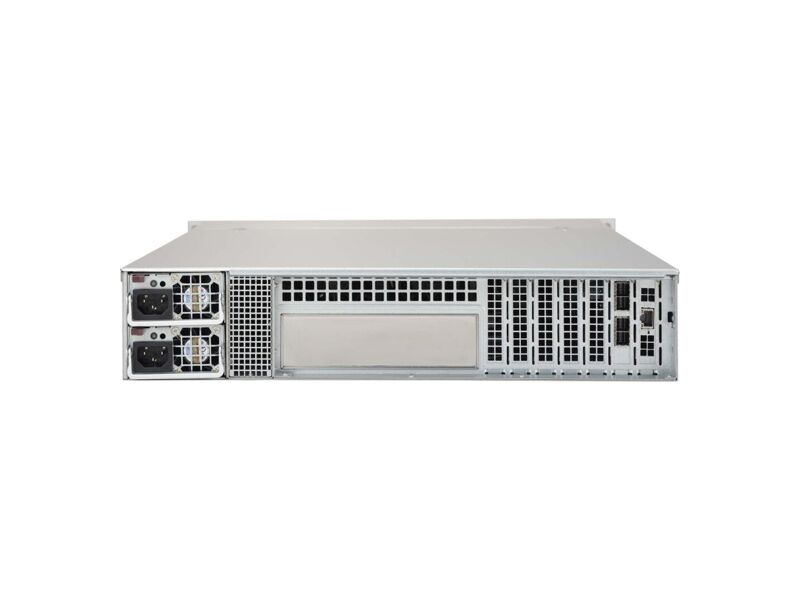 CSE-826BE1C-R741JBOD  Supermicro SuperChassis 826BE1C-R741JBOD Rack 2U, 12x3.5'' HotSwap, 1xExpander Backplane, 740W(1+1), JBOD 1