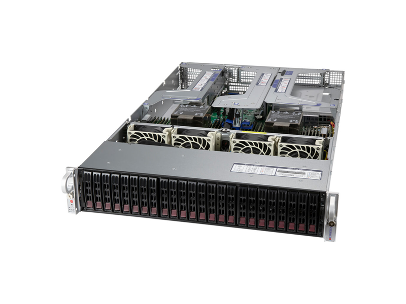 SYS-220U-TNR.  Supermicro Ultra SuperServer 2U 220U-TNR Intel LGA4189 x 2. 2x5320 26C 2.2GHz/ 4x64Gb RDIMM 3200(32xslots)/ 2xPM9A3 960GB NVMe(24x2.5'')/ 2x10GbE RJ45/ 2x1600W/ 22xNVMe Config