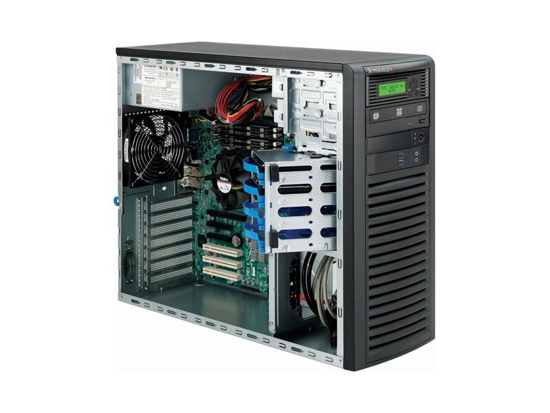 SC732D3-903B  Supermicro SuperChassis 732D3-903B Mid-Tower, 4x3.5'' Fixed, 
Supermicro SuperChassis SC732D3-903B Mid-Tower, 4x3.5'' Fixed, 
Supermicro SuperChassis SC732D3-903B Mid-Tower, 4x3.5'' Fixed, opt. 4x2.5'' Fixed drive bays, 7xFH/ FL, 900W, ATX/ EATX/ microATX