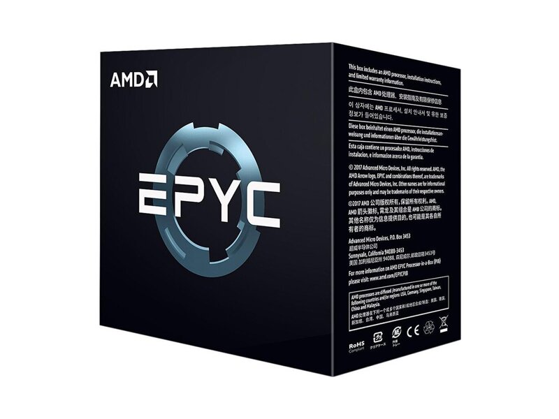 100-000000139  AMD CPU EPYC 7F32 (3.9GHz Max Boost, 128MB, 180W, SP3) Tray