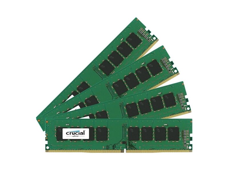 CT64G4LFQ4293  Crucial DDR4 64GB (PC4-23400) 2933MHz ECC Registered Load Reduced QR x4 (Retail)